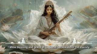 Saraswati Subliminal ✨ Divine Beauty Creativity Talent amp Wisdom Combo [upl. by Gault]