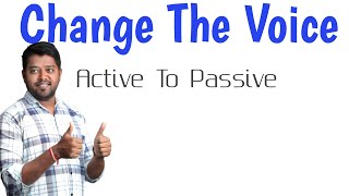 Active Passive Voice Examples [upl. by Anihpled]