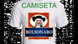 NOVA CAMISETA BOLSONARO 2018 ✪ LANÇAMENTO [upl. by Hull]