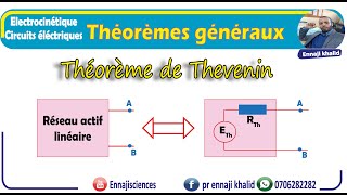 Théorème de Thevenin cours et exemple [upl. by Verine]