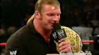 Triple H disses austin funny [upl. by Dewhurst]