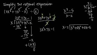 dividing polynomials KristaKingMath [upl. by Arlana]