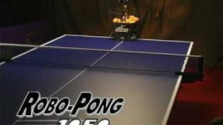 The RoboPong 1050 Table Tennis Robot [upl. by Nauqas134]