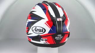 Arai RX7V Evo Rush Helmet [upl. by Aihsenyt67]