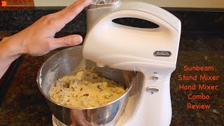 Sunbeam FPSBHS0301 250 Watt 5 Speed Hand and Stand Mixer Combo Review [upl. by Gussy]