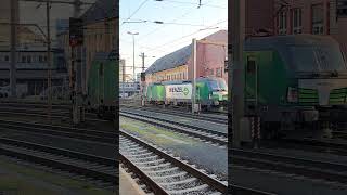 Wenzel Vectron am Linzer Hbf am 251024 trainspotting train [upl. by Reinnej]