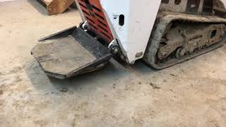 Bobcat MT55 Dingo Skid Steer Platform Redesign [upl. by Lamp337]