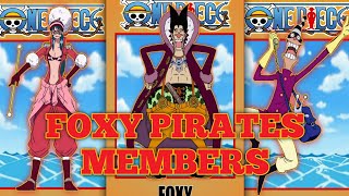 One Piece  Foxy Pirates Members  Marco San [upl. by Shannon838]