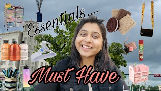 Hostel Essentials For Girls hostel must haves [upl. by Ida548]