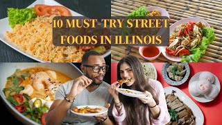 Top 10 MustTry Street Foods in Illinois – Hidden Gems amp Local Favorites [upl. by Noyerb]