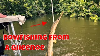 BOWFISHING in a GHEENOE CLASSIC [upl. by Jenine]