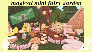 Bloxburg FAIRY THEMED BACKYARD build ideashacks [upl. by Eillor]