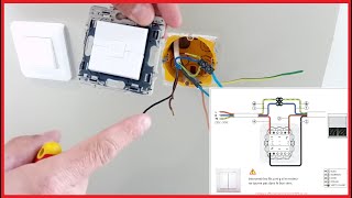 COMMENT BRANCHER INTERRUPTEUR VOLET ROULANTTUTO RACCORDEMENT ET EXPLICATIONS [upl. by Athena]