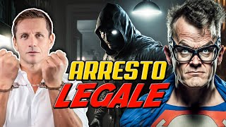 Come ARRESTARE una persona LEGALMENTE  Avv Angelo Greco [upl. by Ylam]