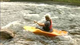 Basic River Maneuvers for Beginning Kayaking  How To quotPeel Outquot With A Glide Turn While Kayaking [upl. by Ehav]