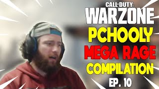 PCHOOLY COD WARZONE RAGE COMPILATION 10 [upl. by Anaujik]