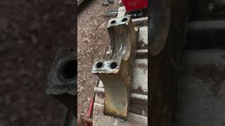 Dozer A Frame Bracket Replacement [upl. by Holloway]