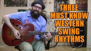 3 Must Know Western Swing Rhythms [upl. by Uriisa]