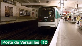 Porte de Versailles  Ligne 12  Métro de Paris  RATP MF67 [upl. by Naniac]