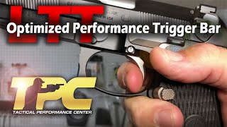 Langdon Tactical Optimized Performance Trigger Bar for Beretta 92 Review [upl. by Pinkham]