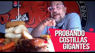 VBLOG COMIENDO COSTILLAS GIGANTES [upl. by Lleneg]