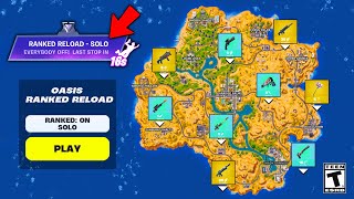 The NEW HUGE FORTNITE RELOAD Update New Map Mythics amp Solos [upl. by Devitt]