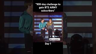 Day 1100  100day challenge to gain BTS ARMY subscribers  bts7 [upl. by Gardel]