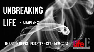 Ecclesiastes Chapter 2  Sunday 8th September 2024 [upl. by Ellehcam]