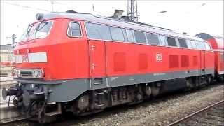 218 4331 Bw Mühldorf 4000 R40  Motorsounds Einfahrt Leerlauf und Ausfahrt [upl. by Alle]