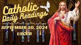 Catholic Daily Readings  Sept 30 2024  Responsorial Psalm  The Holy Gospel  USCCB  Audible [upl. by Anaitat]