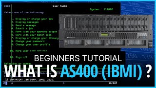 What is AS400 IBM i  AS400 Tutorial for Beginners [upl. by Anaynek]