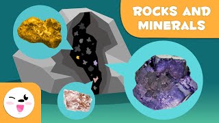 ROCKS and MINERALS for Kids  What are their differences  Science for Kids [upl. by Ettener85]