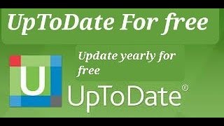 How To get UpToDate 2024 for free from application to final Login a step by step guide [upl. by Wohlen]