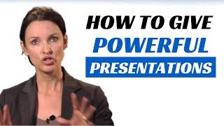 How to improve your presentation skills [upl. by Krucik630]