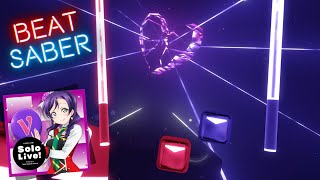 Nozomi Tojo  Garasu no Hanazono NOZOMI Mix  Beat Saber [upl. by Essyla]