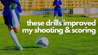 7 ESSENTIAL Soccer Drills to Master Shooting amp Finishing 🚀⚽️ [upl. by Adnohsal]