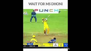 Wait for MSDhoni 💛💛💛💛💛💛 [upl. by Cleavland60]