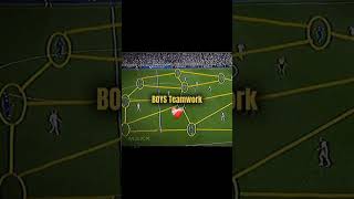 Teamwork😍🔥 football teamwork edit shorts [upl. by Shani]