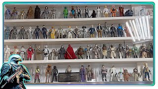 Complete Vintage Star Wars kenner Figure Collection original 96  Toy Traders in Canada [upl. by Mitchiner135]