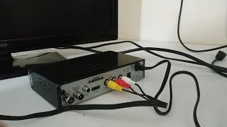 Instalimi dekoderit DVB T2 me fisha AV [upl. by Inalak969]