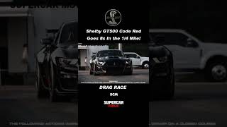 Shelby GT500 Code Red shelbygt500 dragracing shelbygt500codered [upl. by Dogs]