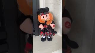 Musical Dancing Scotsman with Bagpipes Auld Lang Syne Battery Powered Novelty Fun [upl. by Aduhey]