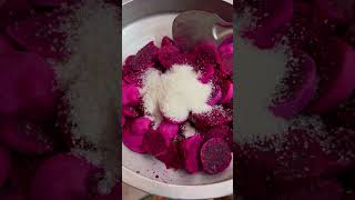 വീട്ടിലെ ഡ്രാഗൺ ഫ്രൂട്ട് വിളവെടുപ്പ്  How To Make Dragon Fruit Jam at Home  Kerala [upl. by Annahsal]