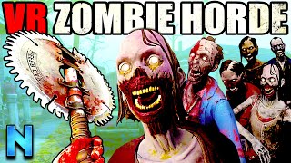 EndGame HORDE CHALLENGE in Walking Dead VR [upl. by Marchak]