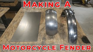 How to make a motorcycle fender Part 1 [upl. by Latrina]