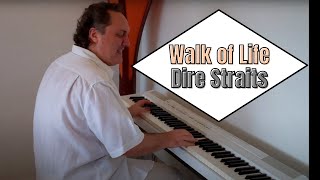 Walk of Life  Dire Straits  MauColi Original Piano Cover [upl. by Schramke]