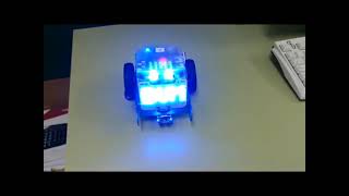 Working in class Mbot speaks with LED panel [upl. by Medarda]