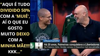 ALEX CONTA HISTÓRIA DA CORRENTE E A FEITICEIRA RESENHA ESPN MARCOS OSÉAS E JÚNIOR [upl. by Aticnemrac996]