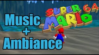 Dire Dire DocksJolly Roger Bay  Super Mario 64 OST  Ambiance  1 Hour [upl. by Narrat637]