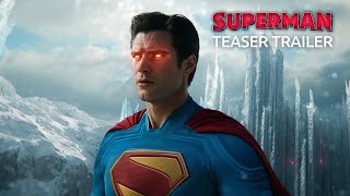 SUPERMAN 2025 Teaser Trailer  James Gunn David Corenswet  Warner Bros [upl. by Aihseyk]